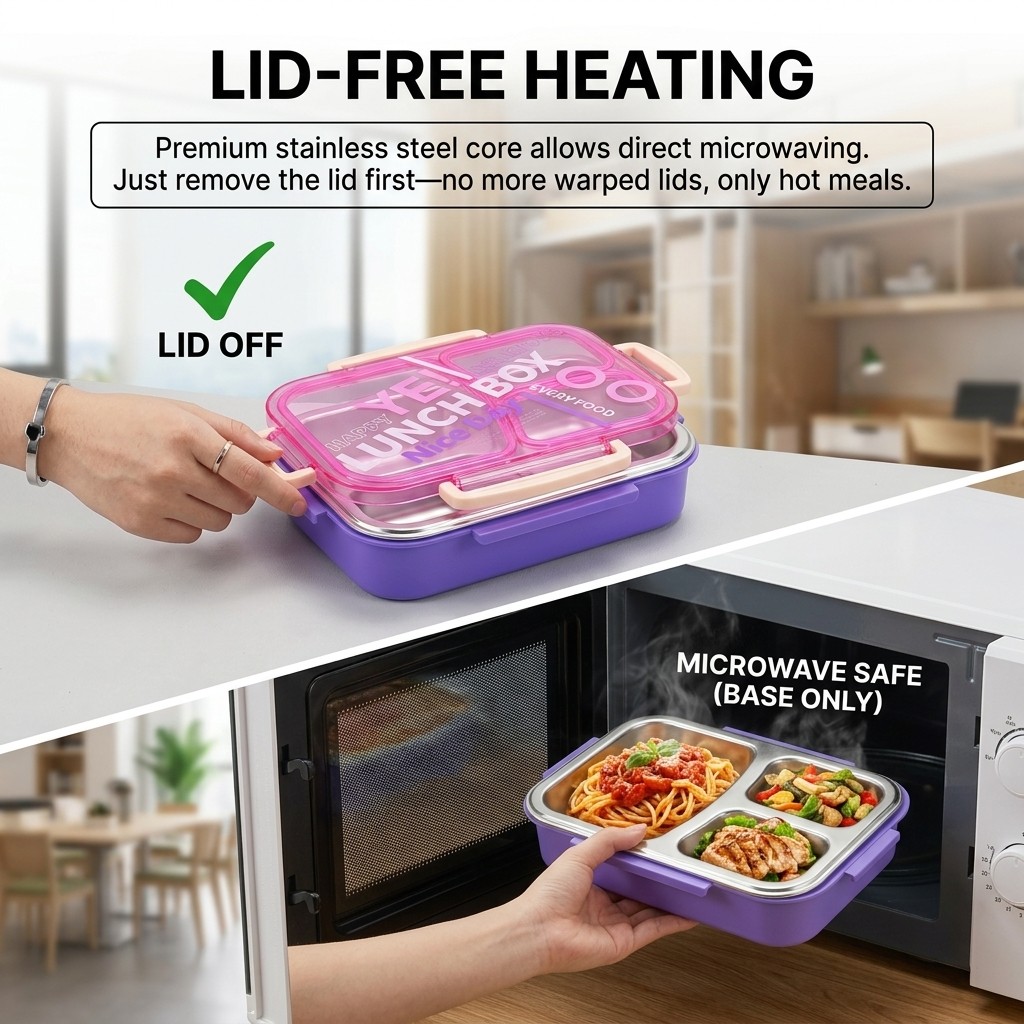 صندوق غداء من الفولاذ المقاوم  - مراجعة Meal Prep Or Prep Meal وسعره