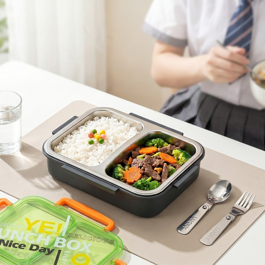 صندوق غداء بنتو من الفولاذ الم - مراجعة Meal Prep Or Prep Meal وسعره